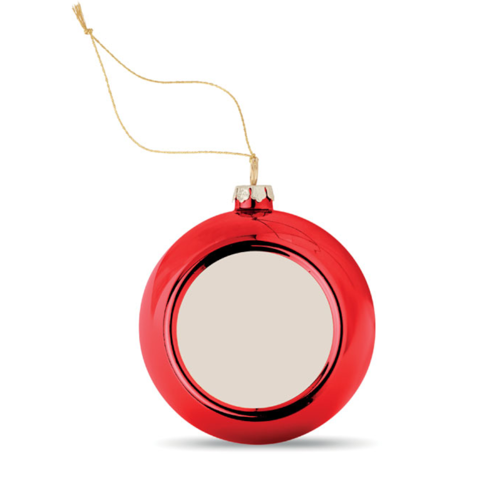 Foto-Christbaumkugel