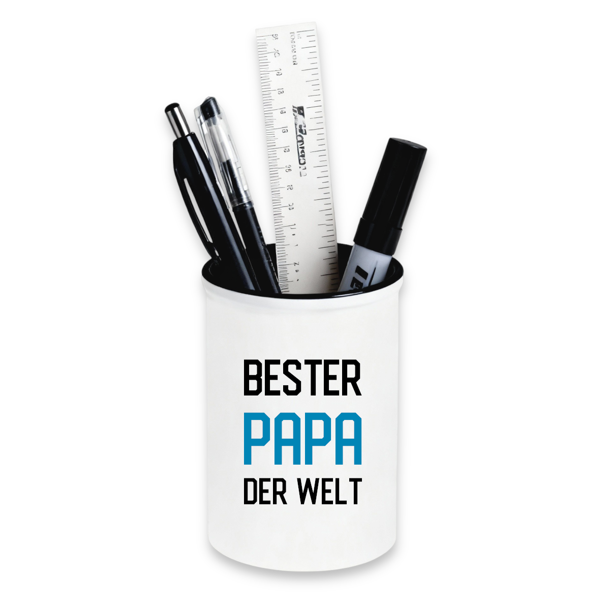 Keramikvase als Stiftehalter