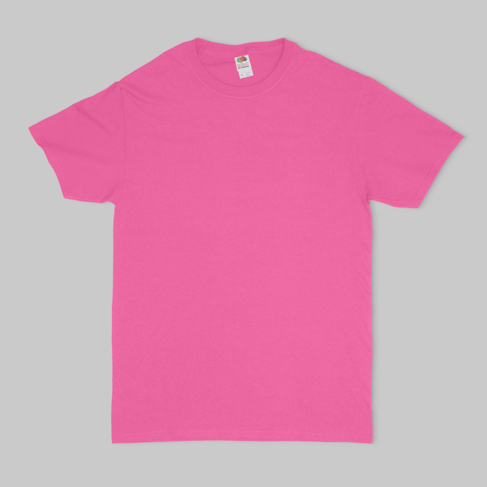 Budget T-Shirt bedrucken - S / Fuchsia