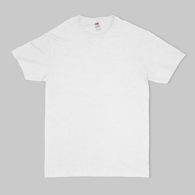Budget T-Shirt bedrucken - S / Weiß