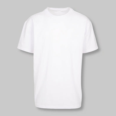 Oversized T-Shirt bedrucken - Weiß / S