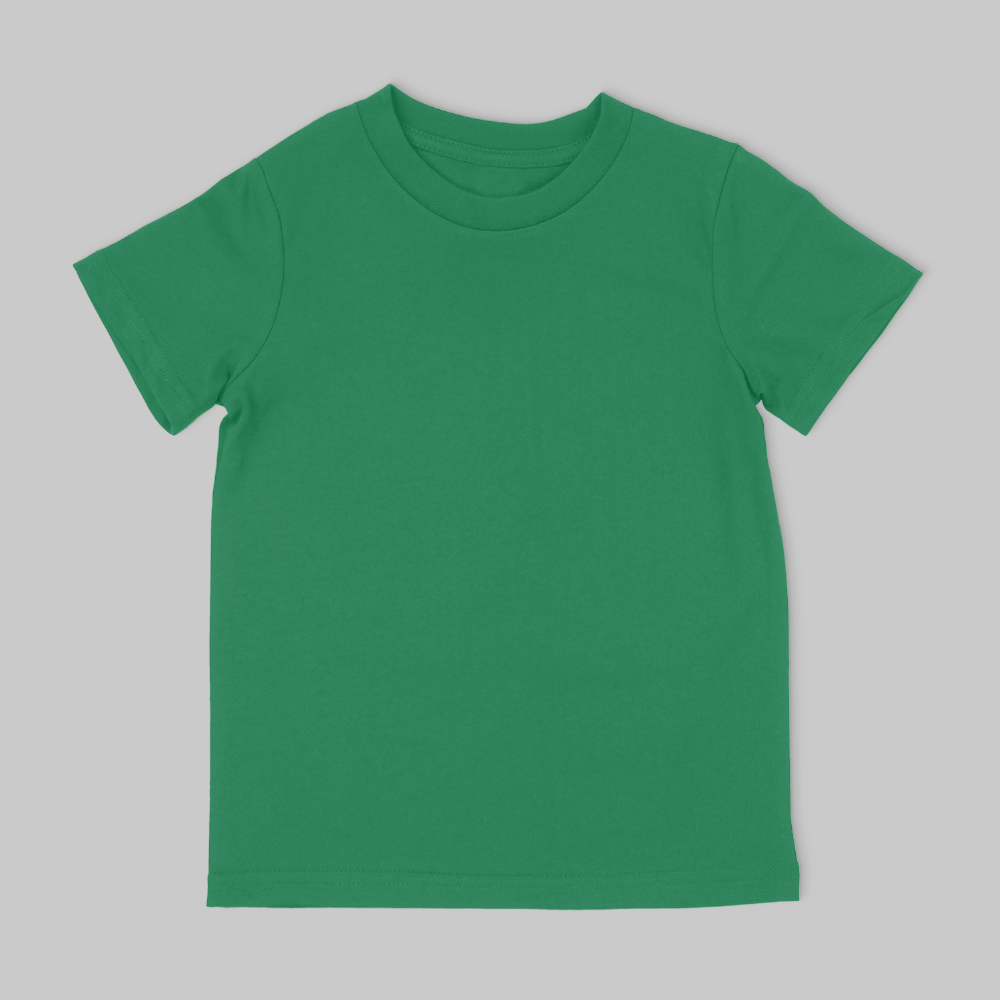 Premium Kinder T-Shirt bedrucken - 98/104 / Kelly Green
