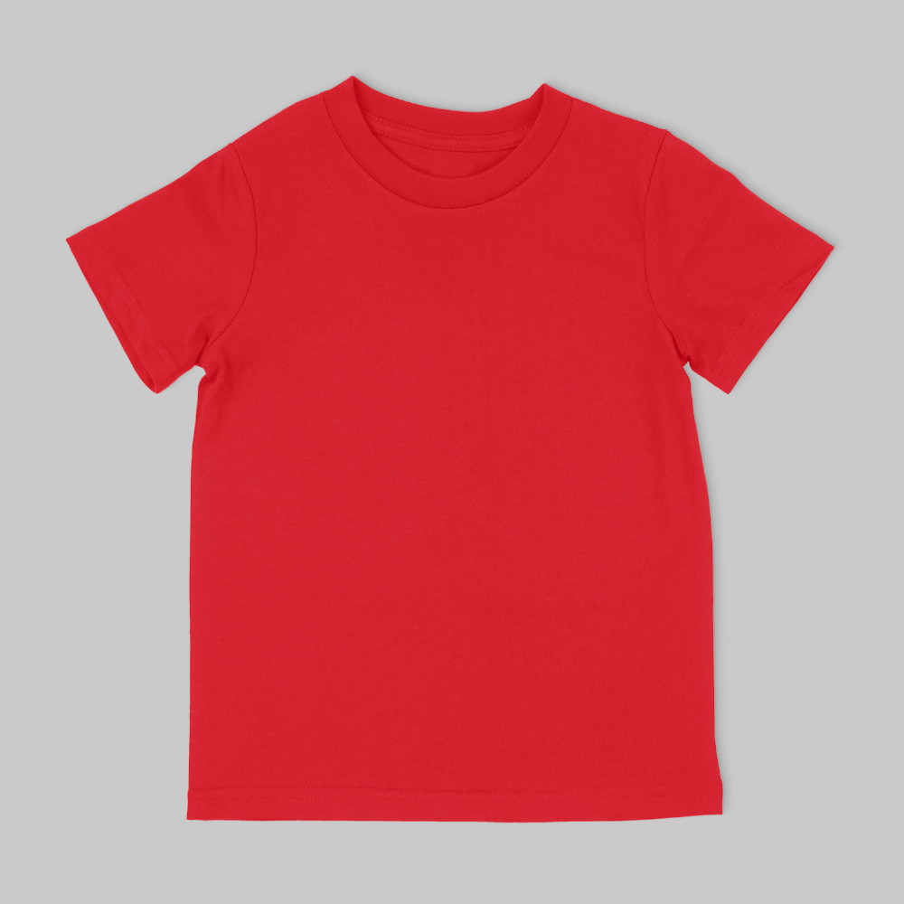 Premium Kinder T-Shirt bedrucken - 98/104 / Rot